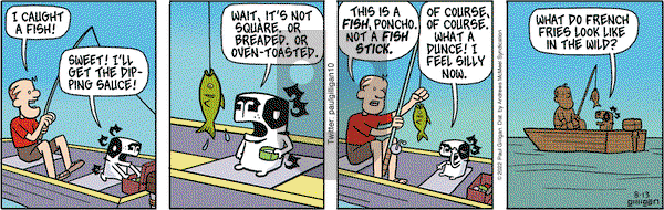 Pooch Cafe - Saturday August 13, 2022 Comic Strip