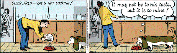 Fred Basset on Tuesday February 25, 2020 Comic Strip
