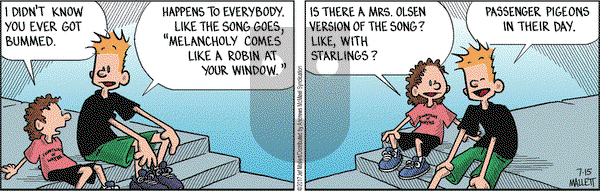 Frazz on Saturday July 15, 2017 Comic Strip