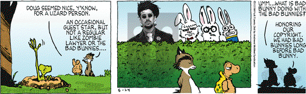 Over the Hedge on Saturday May 24, 2025 Comic Strip
