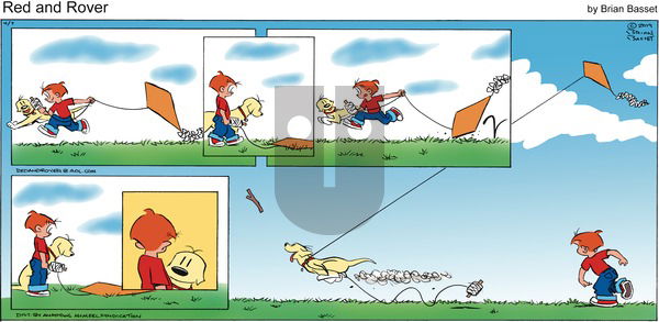 Red and Rover on Sunday April 7, 2019 Comic Strip