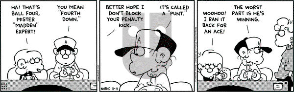 FoxTrot on Saturday November 4, 2006 Comic Strip