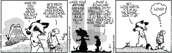 Over the Hedge on Thursday July 14, 2005 Comic Strip