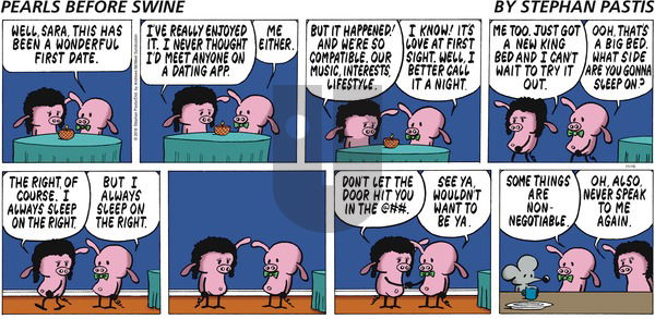 Pearls Before Swine on Sunday November 18, 2018 Comic Strip