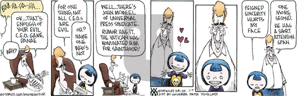Non Sequitur on Wednesday January 7, 2009 Comic Strip