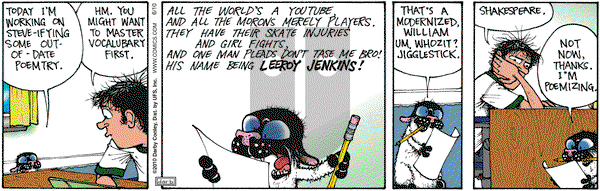Get Fuzzy on Thursday June 10, 2010 Comic Strip