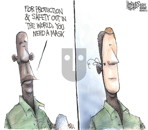 Matt Davies on Wednesday April 14, 2021 Comic Strip