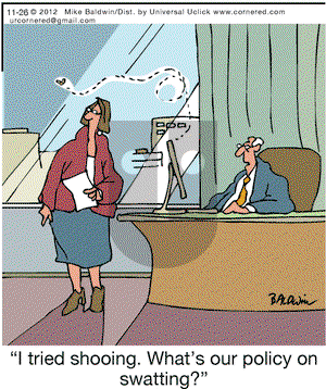 Cornered on Monday November 26, 2012 Comic Strip