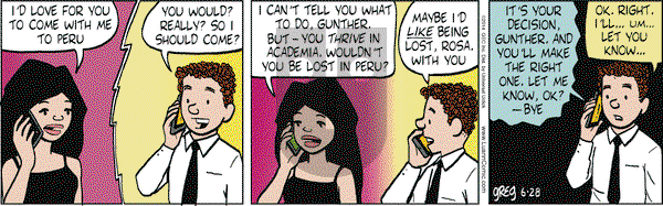 Luann on Saturday June 28, 2014 Comic Strip