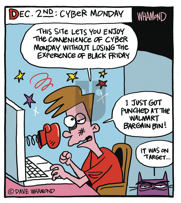 Day by Dave - Monday December 2, 2024 Comic Strip