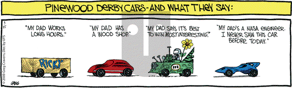 The Buckets on Wednesday March 25, 2009 Comic Strip