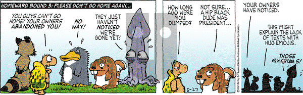 Over the Hedge on Thursday May 27, 2021 Comic Strip
