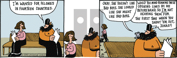Overboard on Monday February 16, 2015 Comic Strip