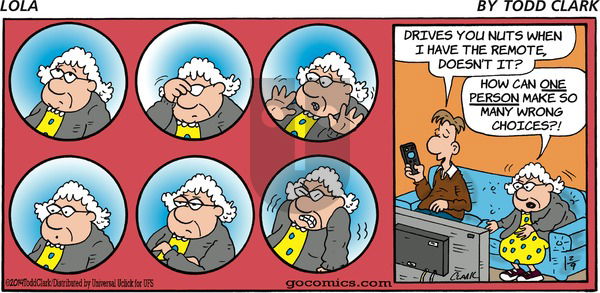 Lola on Sunday February 9, 2014 Comic Strip
