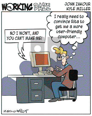 Working Daze on Monday November 29, 2004 Comic Strip