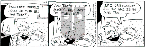 Soup to Nutz - Old on Saturday December 3, 2005 Comic Strip