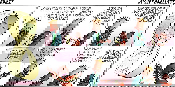 Frazz on Sunday October 19, 2003 Comic Strip