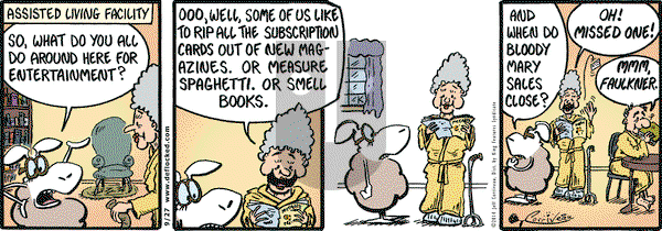 DeFlocked on Saturday September 27, 2014 Comic Strip