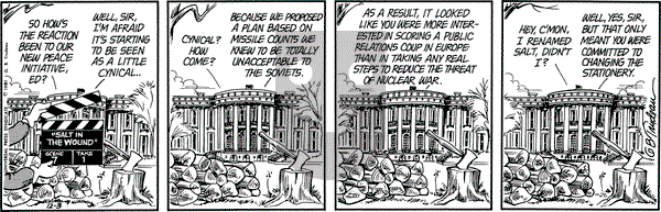 Doonesbury on Thursday December 3, 1981 Comic Strip