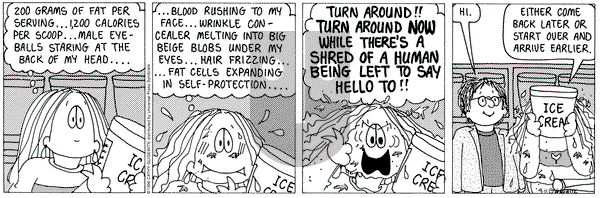 Cathy Classics on Wednesday September 11, 1996 Comic Strip