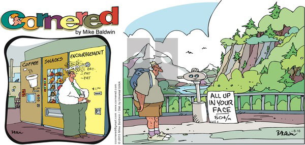 Cornered on Sunday August 16, 2015 Comic Strip