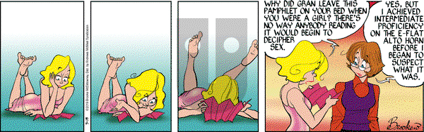 9 Chickweed Lane on Friday July 19, 2019 Comic Strip