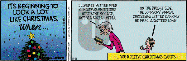 Grand Avenue on Monday December 21, 2015 Comic Strip