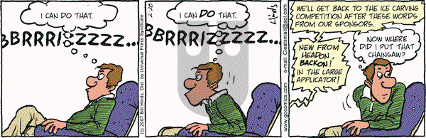 Cleats on Tuesday February 20, 2007 Comic Strip