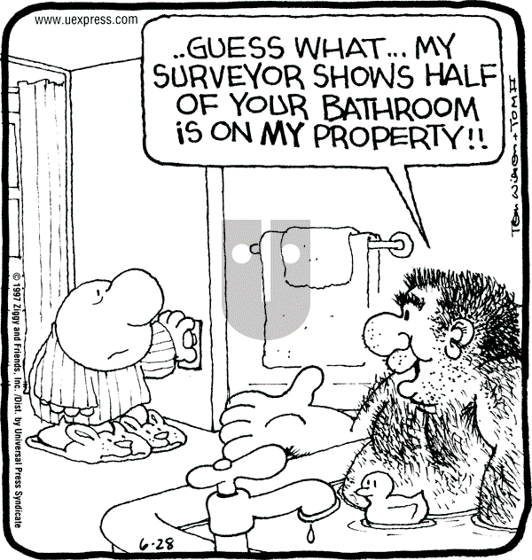Ziggy - Saturday June 28, 1997 Comic Strip