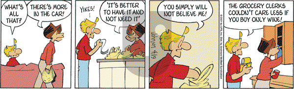 Arlo and Janis on Saturday April 19, 2025 Comic Strip