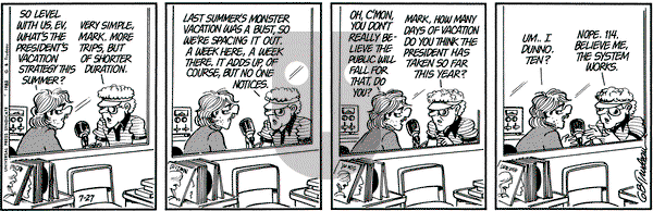 Doonesbury on Tuesday July 27, 1982 Comic Strip
