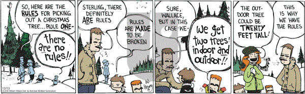 Wallace the Brave on Thursday December 13, 2018 Comic Strip