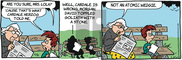 Lola on Friday November 4, 2011 Comic Strip