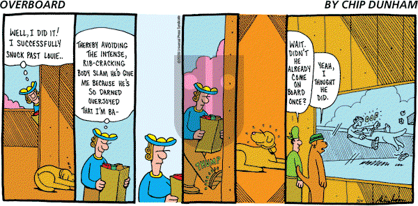 Overboard - Sunday March 15, 2009 Comic Strip