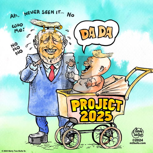 M2Bulls on Thursday July 18, 2024 Comic Strip
