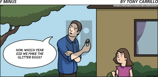 F Minus on Sunday April 1, 2018 Comic Strip
