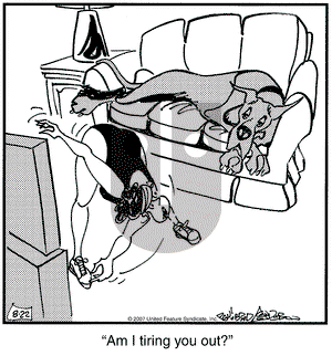 Marmaduke on Wednesday August 22, 2007 Comic Strip