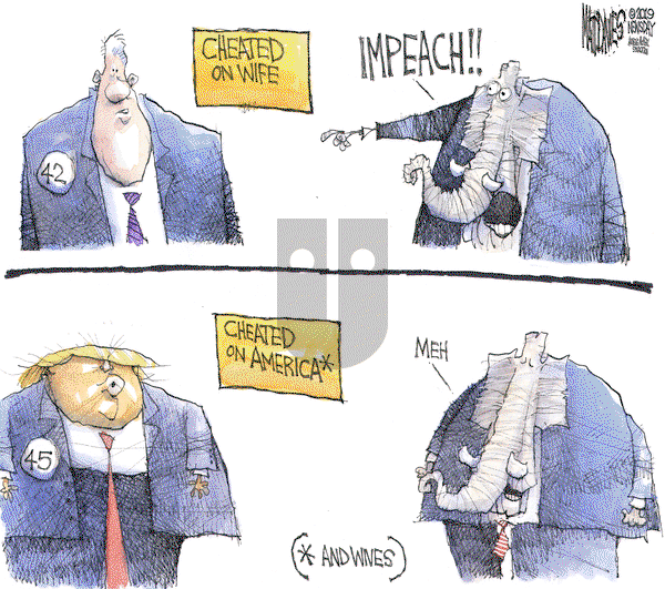 Matt Davies on Monday December 9, 2019 Comic Strip