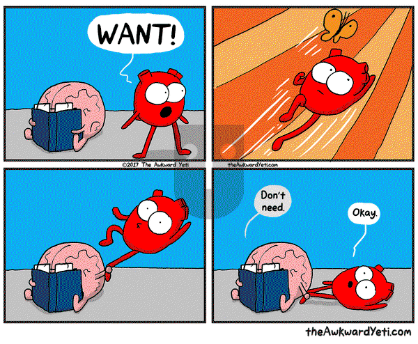 The Awkward Yeti on Friday December 8, 2017 Comic Strip