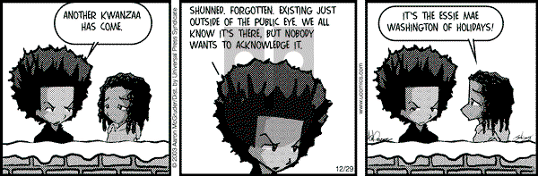 The Boondocks on Monday August 1, 2011 Comic Strip