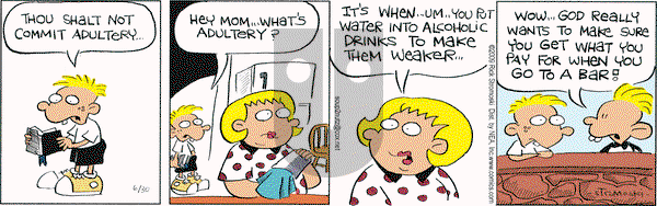 Soup to Nutz - Old on Tuesday June 30, 2009 Comic Strip