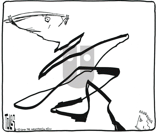 Tom Toles on Wednesday November 9, 2016 Comic Strip