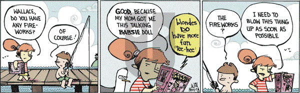 Wallace the Brave on Friday August 18, 2017 Comic Strip