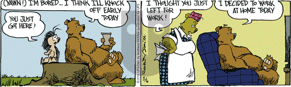 The Grizzwells on Tuesday November 6, 2018 Comic Strip