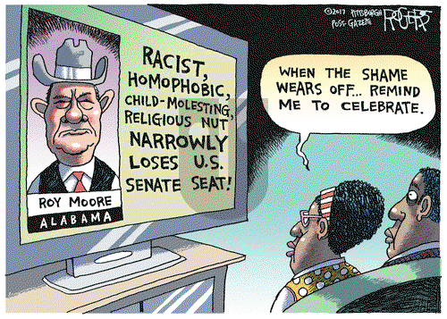 Rob Rogers on Friday December 15, 2017 Comic Strip