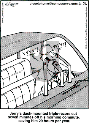 Close to Home on Thursday June 26, 2003 Comic Strip
