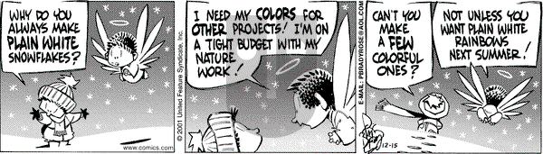 Rose is Rose on Saturday December 15, 2001 Comic Strip