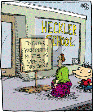 In the Bleachers on Friday October 28, 2011 Comic Strip