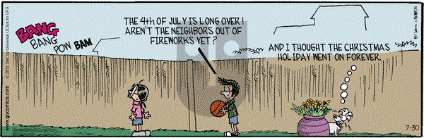 Grand Avenue on Tuesday July 30, 2013 Comic Strip
