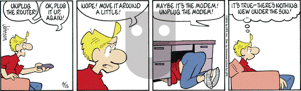 Arlo and Janis on Tuesday March 15, 2016 Comic Strip